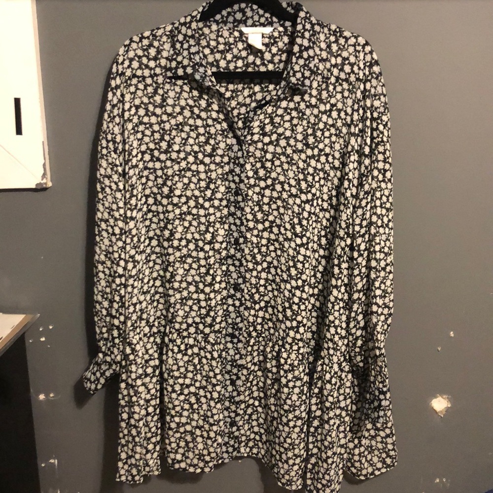H&M Oversized Button Down Tunic